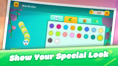 Tangkapan layar Worms Dash