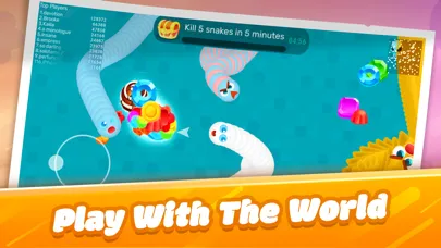 Tangkapan layar Worms Dash