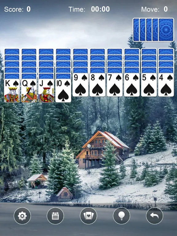 Spider Solitaire by Mint iPad  سکرین شاٹس