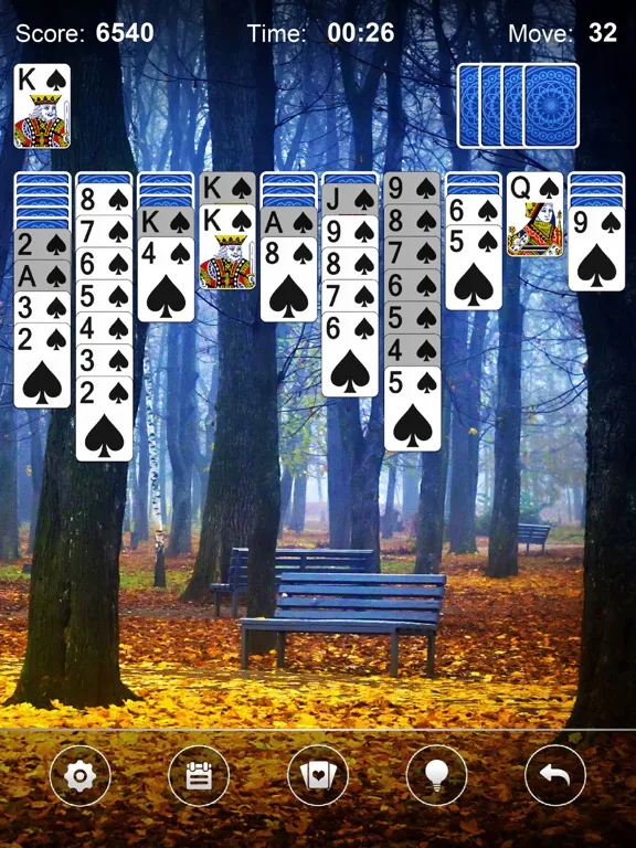 Spider Solitaire by Mint iPad  سکرین شاٹس