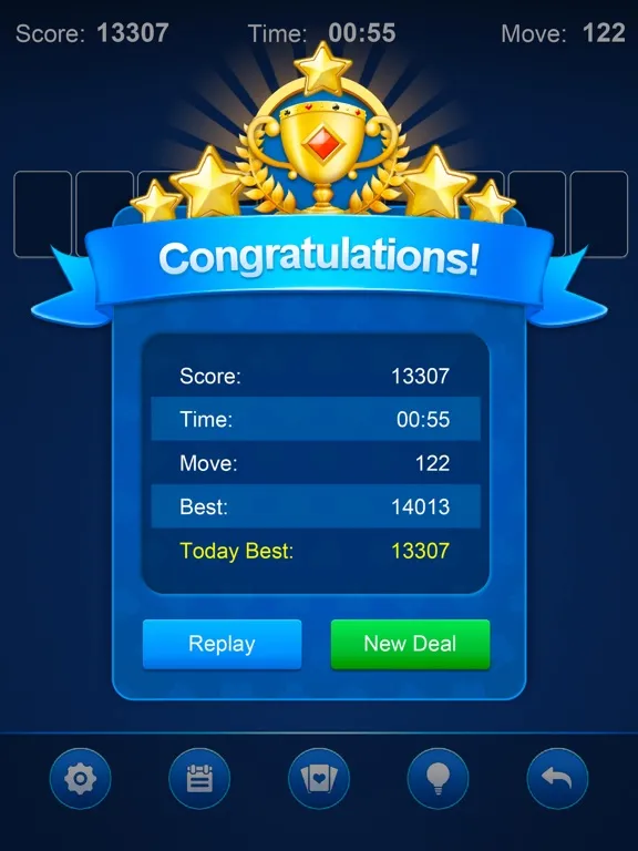 Spider Solitaire by Mint iPad  سکرین شاٹس