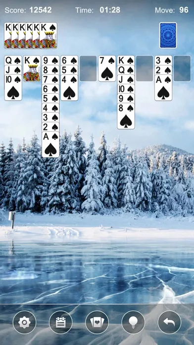Spider Solitaire by Mint سکرین شاٹس