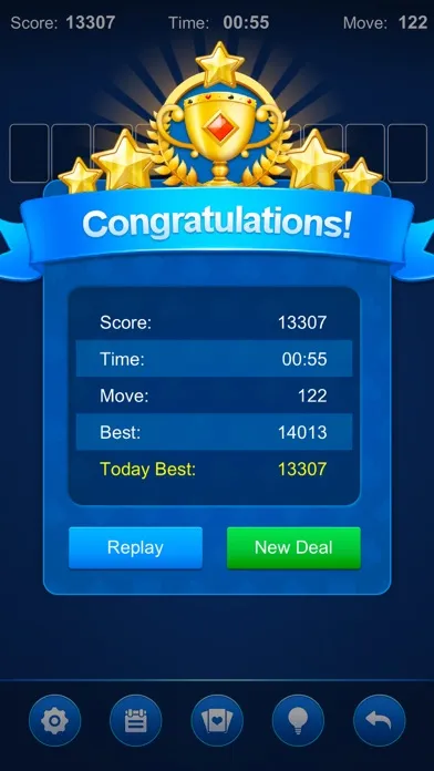 Spider Solitaire by Mint سکرین شاٹس