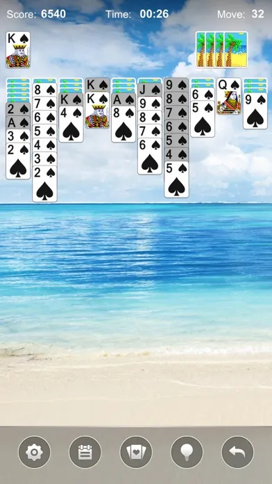 Spider Solitaire by Mint سکرین شاٹس
