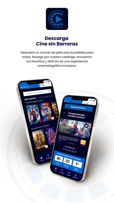 Cine Sin Barreras應用截圖