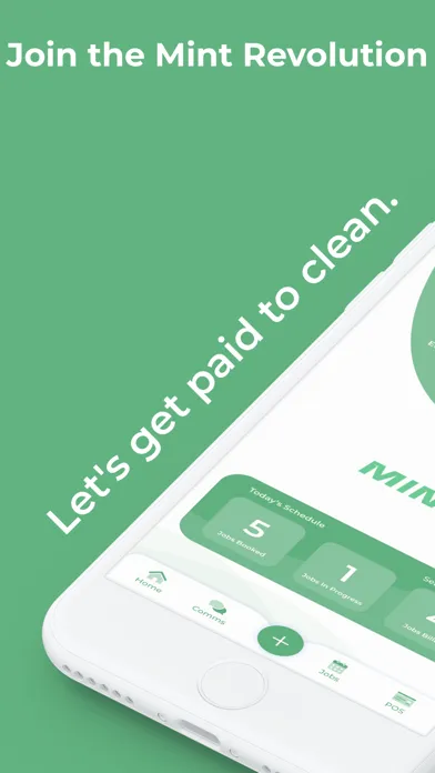Tangkapan layar Mint Service Pro