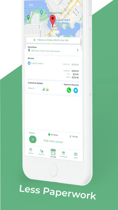Tangkapan layar Mint Service Pro