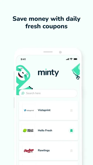 Minty: A fresh way to shop سکرین شاٹس