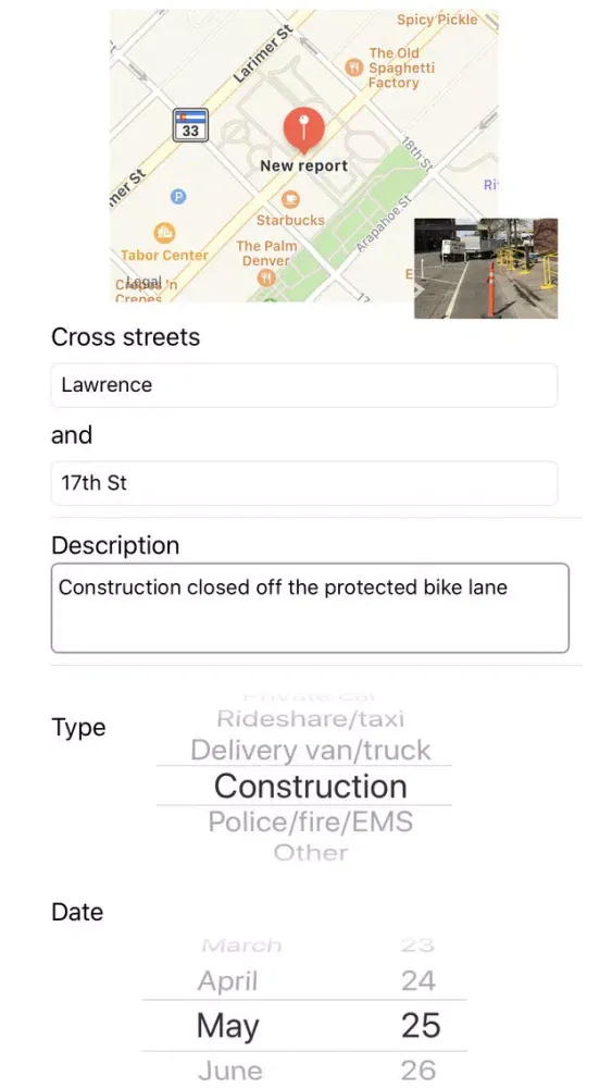 Things In Bike Lanes Denver应用截图