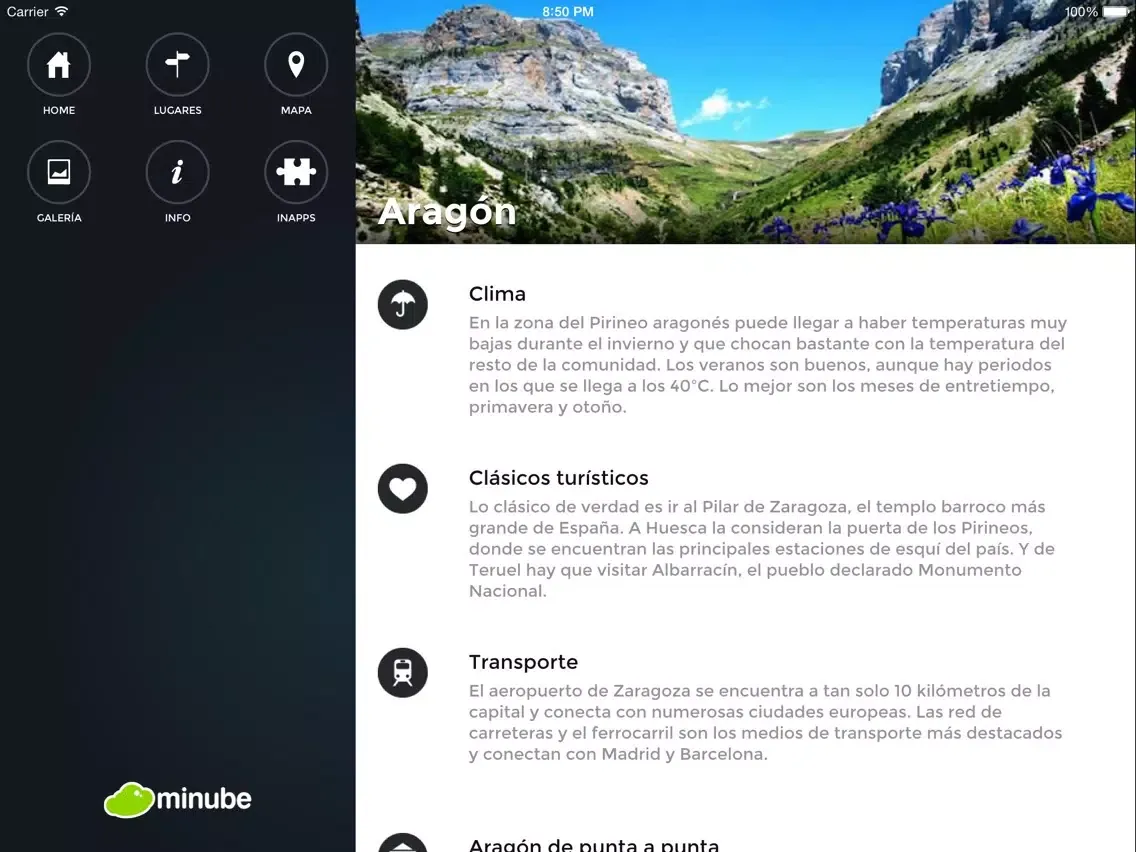 تصاویر Aragón - Guía de Viajes iPad 