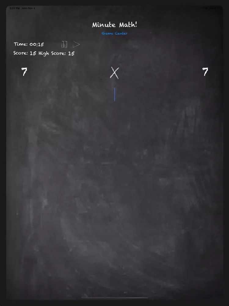 ภาพหน้าจอของ Minute Math! iPad 