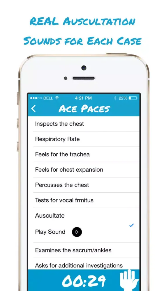 Ace PACES - Pass the MRCP PACES and Medical Student OSCE Exams سکرین شاٹس