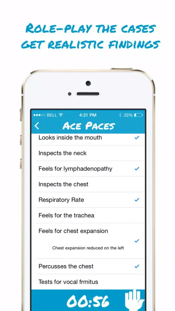 Ace PACES - Pass the MRCP PACES and Medical Student OSCE Exams سکرین شاٹس