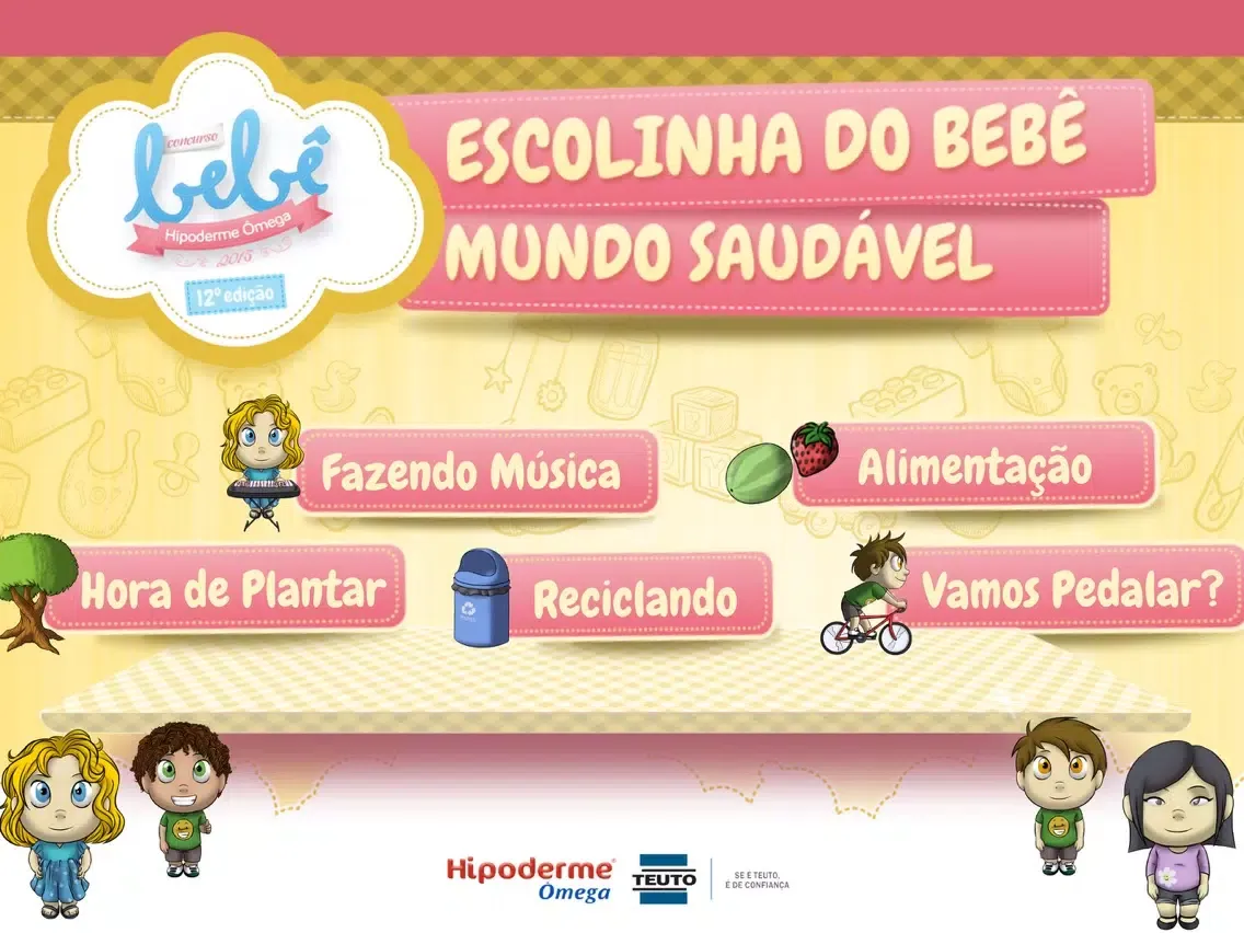 Скриншоты Escolinha do Bebê - Mundo Saudável iPad 