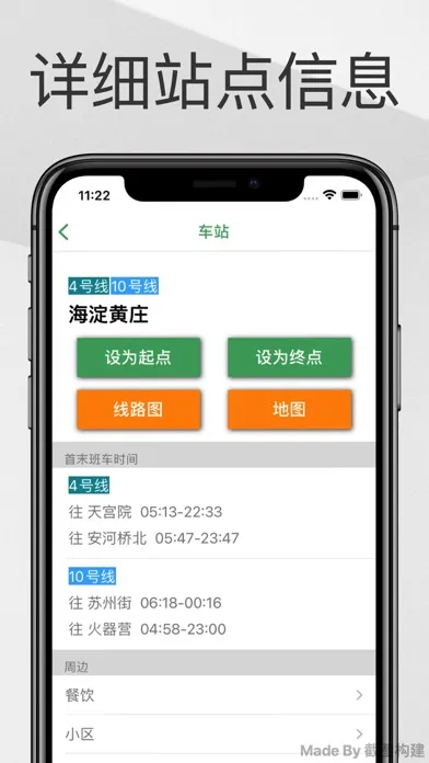 Capturas de pantalla de Beijing Metro Guide