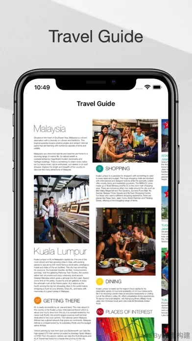Capturas de pantalla de kuala Lumpur Metro Guide