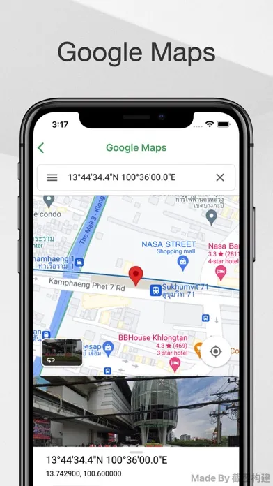 Bangkok Metro Navigation Map Screenshots