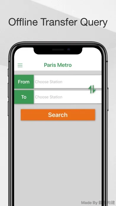 Ảnh chụp màn hình của Paris Metro Map & Routing