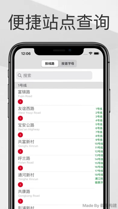 Shanghai Metro Guide App سکرین شاٹس