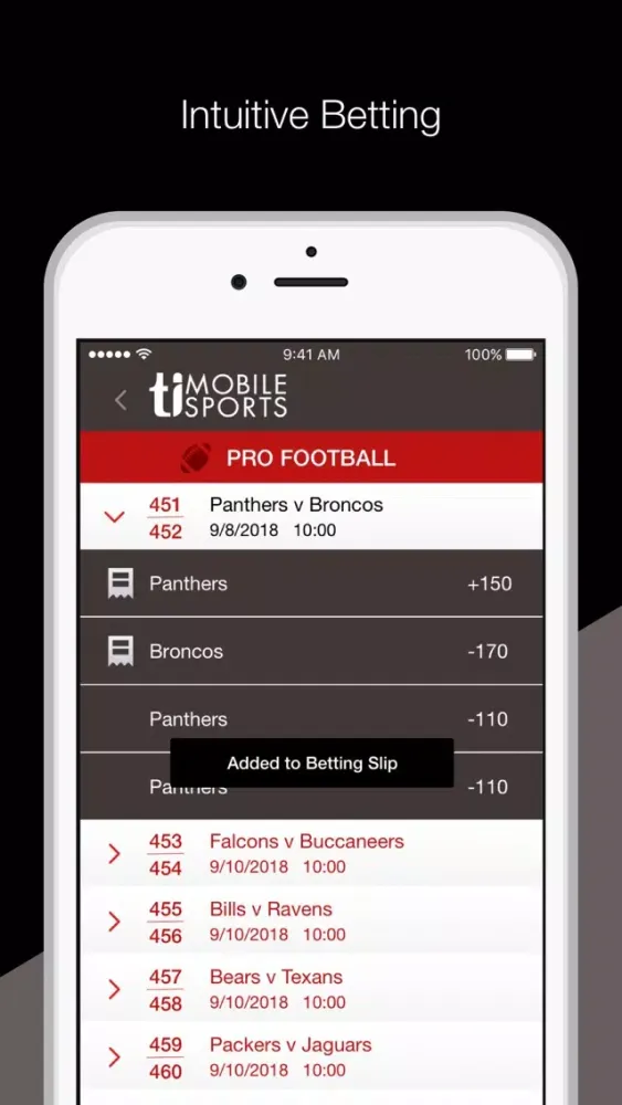 TI Mobile Sports Screenshots
