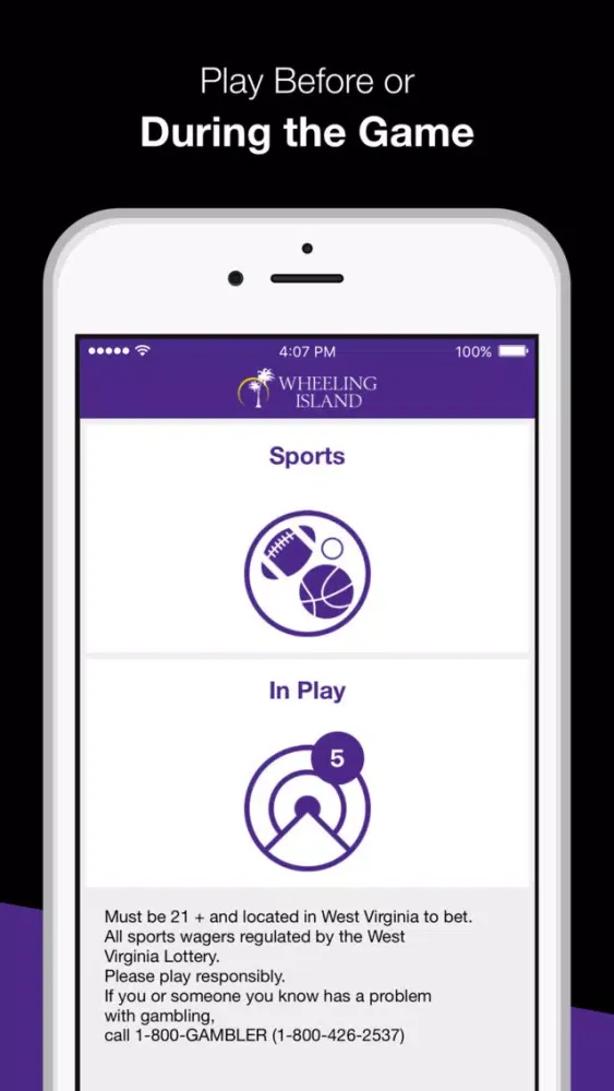 Wheeling BetLucky Sportsbook স্ক্রিনশট