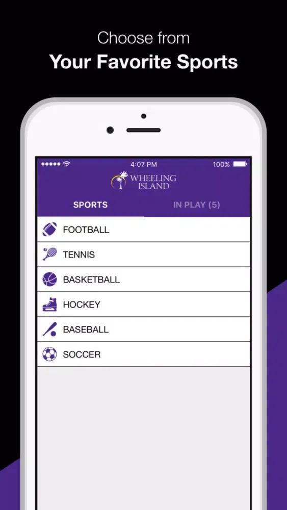 Wheeling BetLucky Sportsbook স্ক্রিনশট