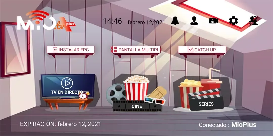 Capturas de pantalla de Mio Tv Plus