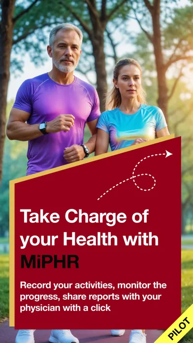 Ảnh chụp màn hình của MiPHR Prediabetes Mobile App