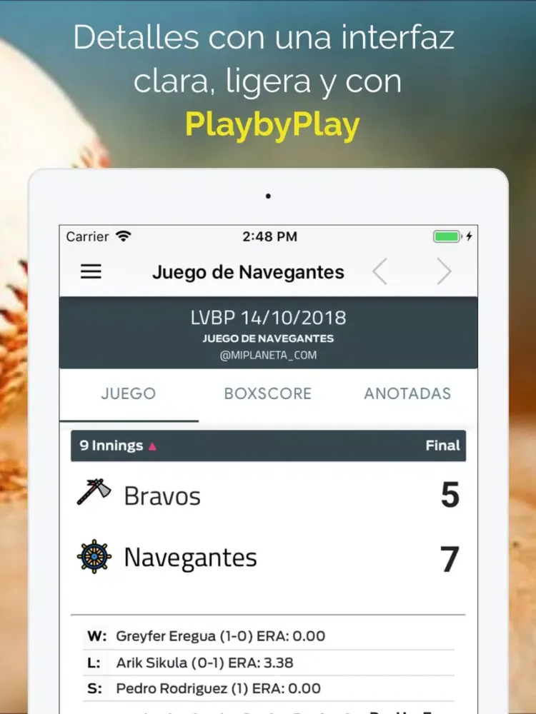 Magallanes 2019-2020 iPad  سکرین شاٹس