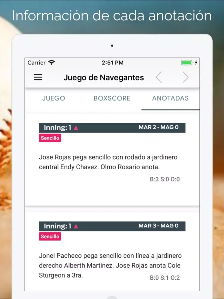 Magallanes 2019-2020 iPad  سکرین شاٹس
