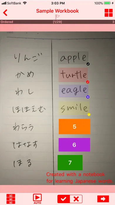 Zrzuty ekranu AnkiPics Workbook Maker