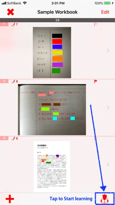 Zrzuty ekranu AnkiPics Workbook Maker