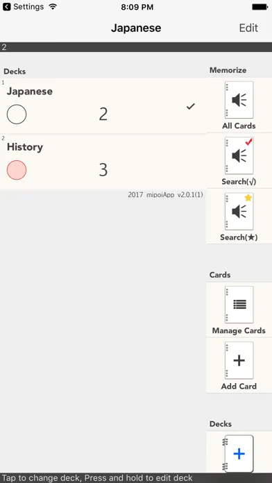 Voice Flashcards(Lite) -Memorize through listening سکرین شاٹس