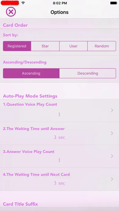 Voice Flashcards(Lite) -Memorize through listening سکرین شاٹس