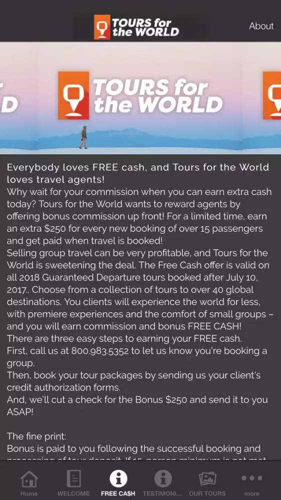 Tours for the World應用截圖