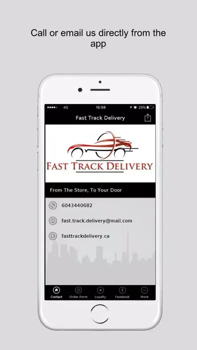 Captures d'écran de Fast Track Delivery