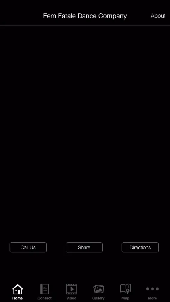 Tangkapan skrin Fem Fatale Dance Company