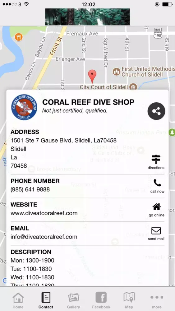 Captures d'écran de Coral Reef Dive Shop