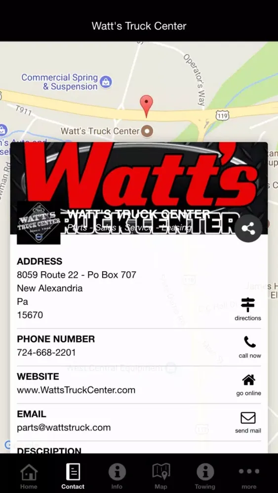 Watt's Truck Center应用截图