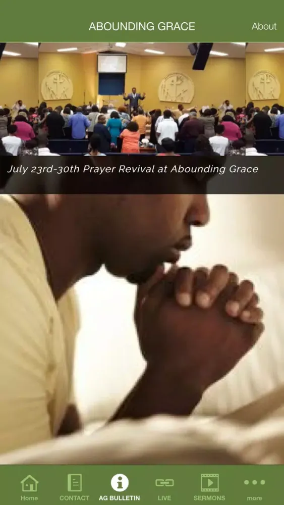 ภาพหน้าจอของ ABOUNDING GRACE.