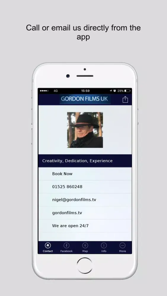 Ảnh chụp màn hình của Gordon Films UK