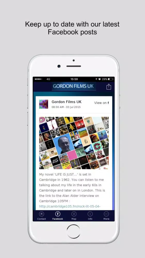 Ảnh chụp màn hình của Gordon Films UK