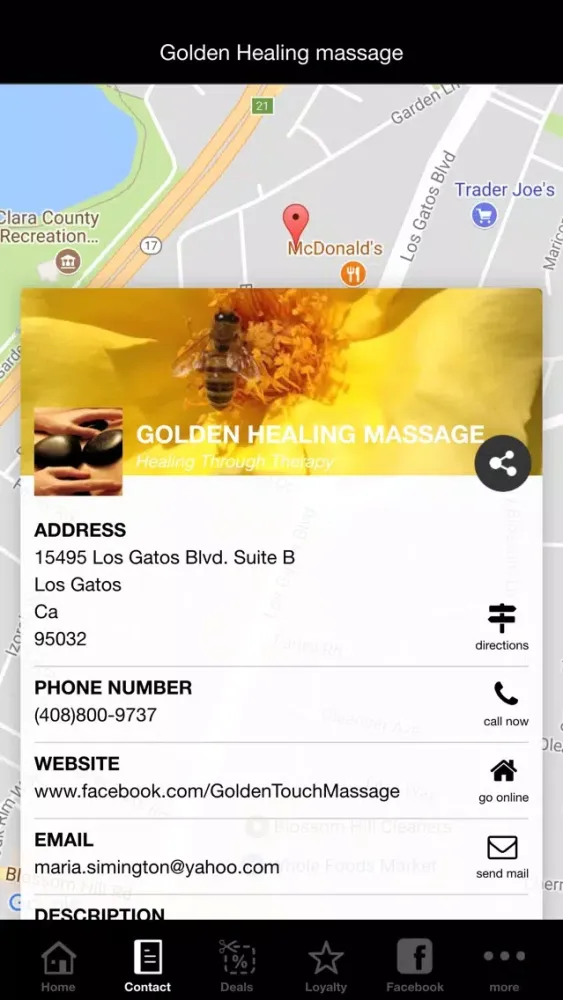 Capturas de pantalla de Golden Healing massage