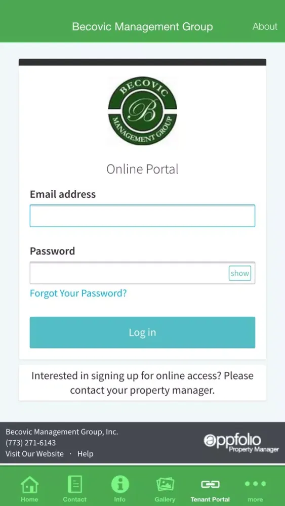 Becovic Management Group Screenshots