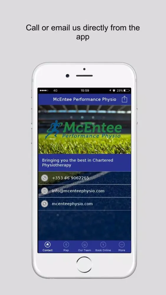ภาพหน้าจอของ McEntee Performance Physio