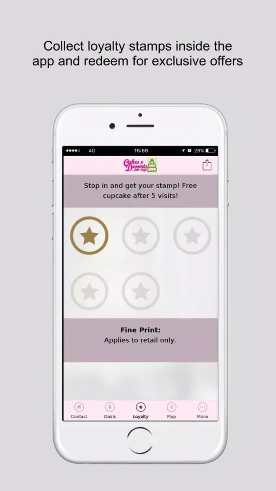 Capturas de pantalla de Cakes and Desserts Cafe
