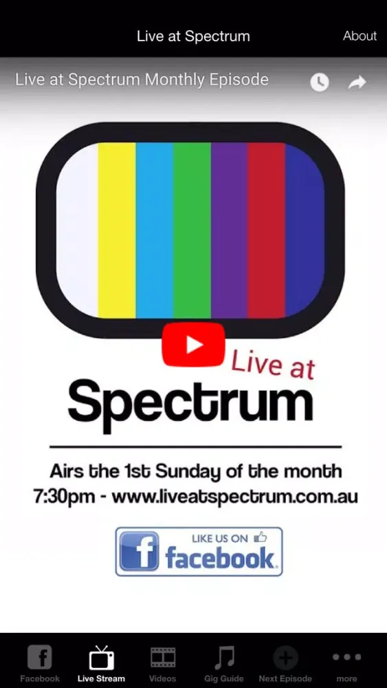 Live at Spectrum स्क्रीनशॉट