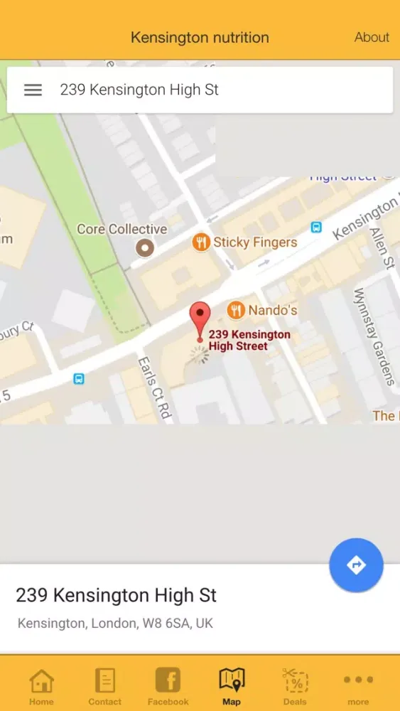 Kensington nutrition Screenshots