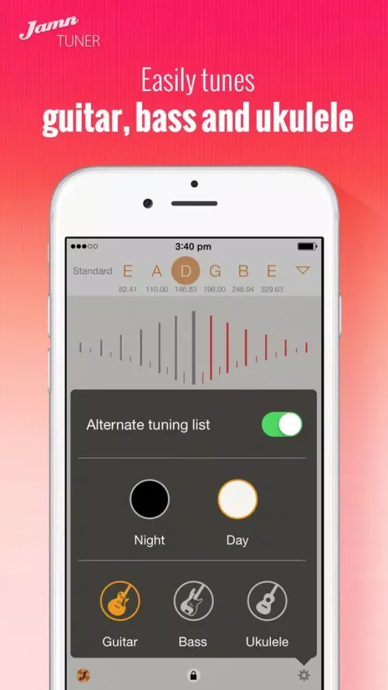 Jamn Tuner: Ekran Görüntüleri