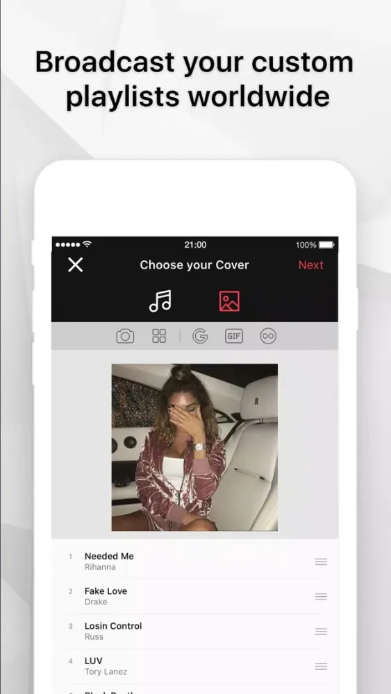 Mixably - Top Playlist Community স্ক্রিনশট